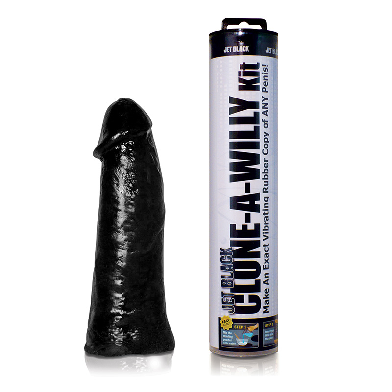 Clone A Willy Jet Black Vibrator Clone A Willy Jet Black Vibrator